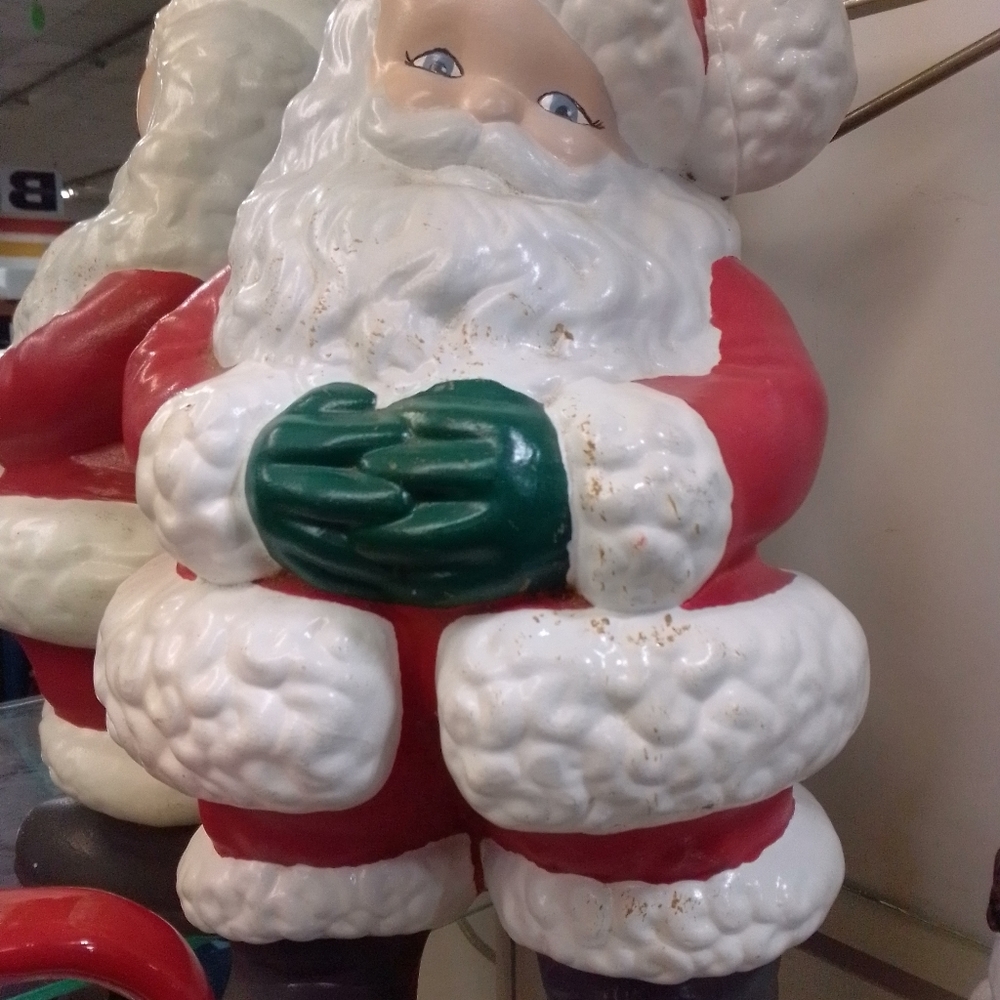Vintage Ceramic Santa